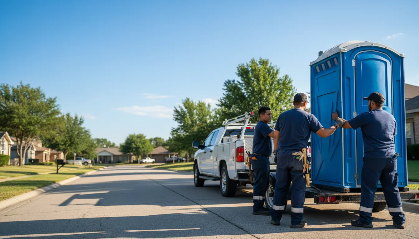 Portable Toilet Rental in Saint Marie, MT near me